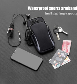 Funda de teléfono deportiva con brazalete universal para correr o ejercicio