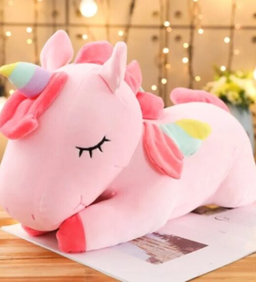 PelucheUnicornioKawaiiRosa